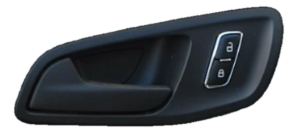 OEM Black Interior Door Handle for 2013, 2014, 2015, 2016, 2017, 2018, 2019 Ford & Lincoln • C-Max, Escape, MKC - Front