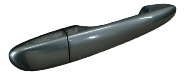 OEM Blue Exterior Door Handle for 2010, 2011, 2012, 2013 Mazda 3 - Rear, Right (Passenger)