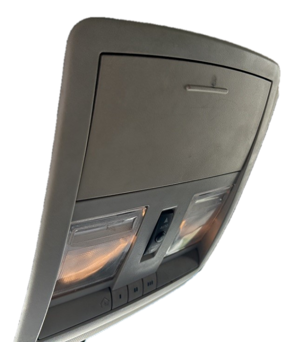 OEM Gray Floor Console Panel with Sunroof for 2005, 2006, 2007, 2008, 2009, 2010 Chrysler, Dodge, & Jeep - Front
