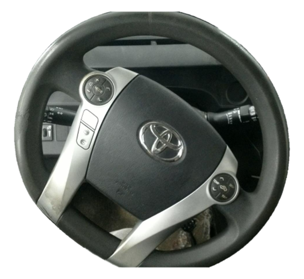 2012, 2013, 2014, 2015, 2016, 2017 Toyota Prius Black Tilt and Telescopic Steering Column with Key Ignition (OEM)