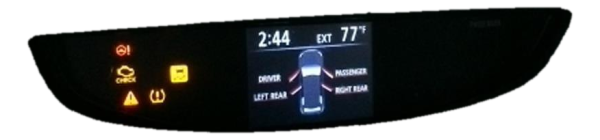 OEM Dash Infotainment Display for 2009 Toyota Venza - Upper Rear