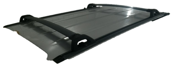 2017, 2018, 2019, 2020, 2021, 2022, 2023, 2024, 2025 Jeep Compass Black Roof Rail Luggage Rack Assembly (OEM)