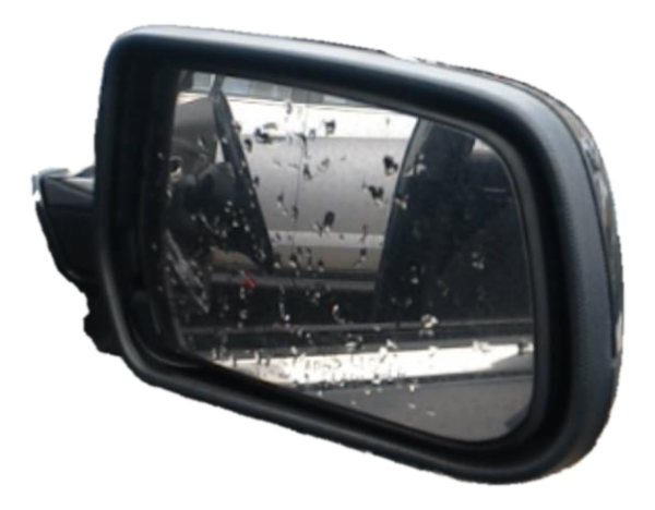 2010, 2011 Chevrolet Equinox Black Power Door/Side View Mirror - Right (Passenger) (OEM)