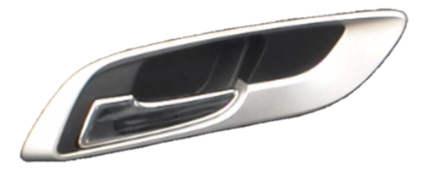 2010, 2011, 2012, 2013, 2014, 2015, 2016, 2017 Chevrolet Equinox Tan Interior Door Handle - Front, Left (Driver) (OEM)
