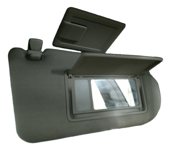 2009, 2010, 2011, 2012, 2013 INFINITI G37 Gray Sun Visor with Vanity Light - Right (Passenger) (OEM)
