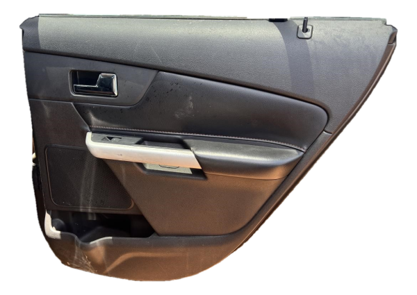 OEM Black Door Interior Trim Panel for 2011, 2012, 2013, 2014, 2015 Ford Edge - Rear, Right (Passenger)
