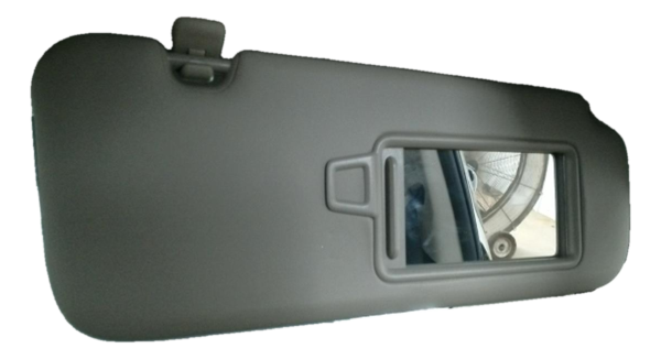 OEM Tan Sun Visor without Sunroof and without Extension for 2017, 2018, 2019, 2020 Hyundai - Right (Passenger)