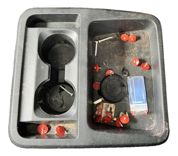 2020, 2021, 2022, 2023, 2024, 2025 Ford Explorer Floor Console Compartment - Rear (OEM)