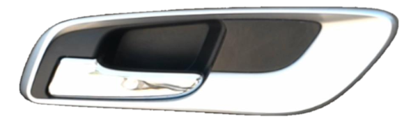 OEM Black Interior Door Handle for 2010, 2011, 2012, 2013, 2014, 2015, 2016, 2017 Chevrolet & GMC • Equinox, Terrain - Front, Left (Driver)