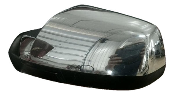 2015, 2016, 2017 Chevrolet Equinox Chrome Power Door/Side View Mirror - Left (Driver) (OEM)