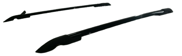 2004, 2005, 2006, 2007, 2008, 2009, 2010, 2011, 2012, 2013 Mazda 3 Black Roof Rack Side Rails (OEM)