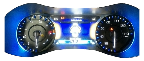 OEM Instrument Cluster with 7-inch Display for 2015 Chrysler 200