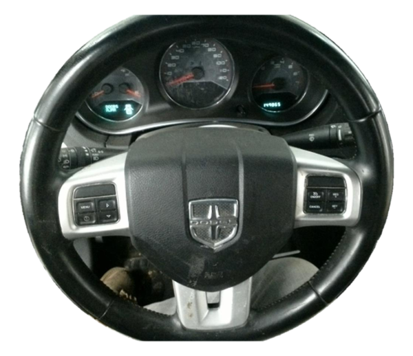 OEM Black Tilt and Telescoping Steering Column with Key for 2011, 2012, 2013, 2014 Chrysler & Dodge