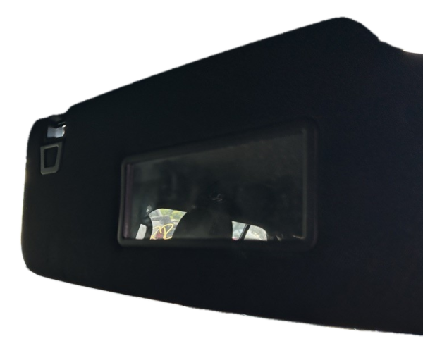 OEM Black Police Package Sun Visor for 2020, 2021, 2022, 2023, 2024, 2025 Ford Explorer - Right (Passenger)