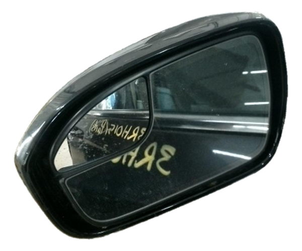 OEM Silver Power Door/Side View Mirror for 2015, 2016, 2017 Ford Fusion - Left (Driver)