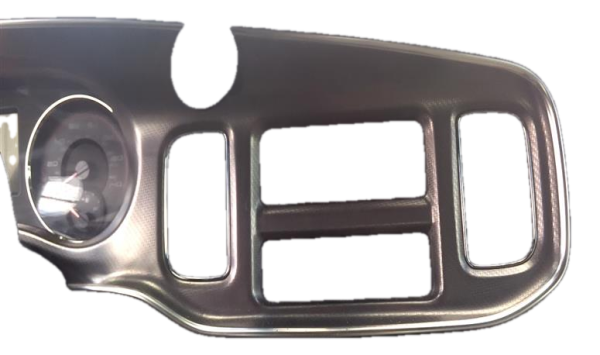 OEM Tan Radio Dash Instrument Panel Bezel for 2011, 2012, 2013, 2014 Dodge Charger