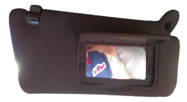 2004 Lexus ES330 Gray Illuminated Sun Visor - Right (Passenger) (OEM)