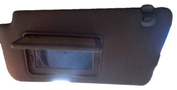 2004 Lexus ES330 Gray Illuminated Sun Visor - Left (Driver) (OEM)
