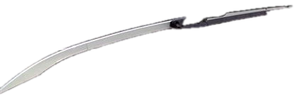 2017, 2018, 2019, 2020, 2021, 2022, 2023, 2024, 2025 Jeep Compass Silver Roof Rail Luggage Rack Assembly - Left (Driver) (OEM)