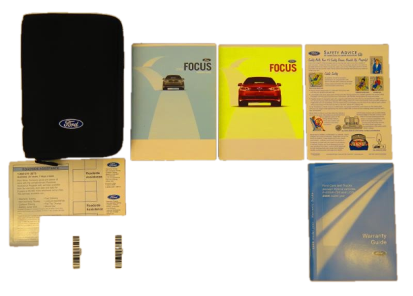 2008, 2009, 2010, 2011 Ford Focus Complete Owners Manual Set (OEM)