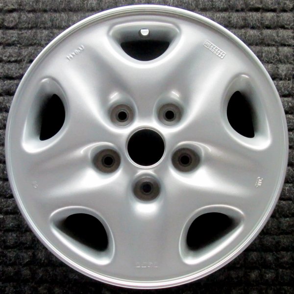 OEM All Silver Alloy Wheel for 1993, 1994 Mazda 626, MX-6