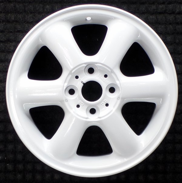 OEM White Style 101 Alloy Wheel for 2007, 2008, 2009, 2010, 2011, 2012, 2013, 2014, 2015 MINI Cooper, Clubman, Countryman