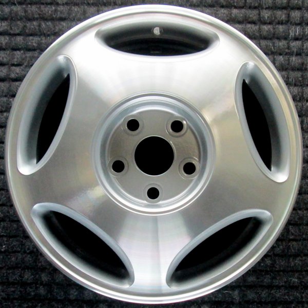 OEM Machined w/ Silver Pockets Alloy Wheel for 1998, 1999, 2000 Lexus LS400