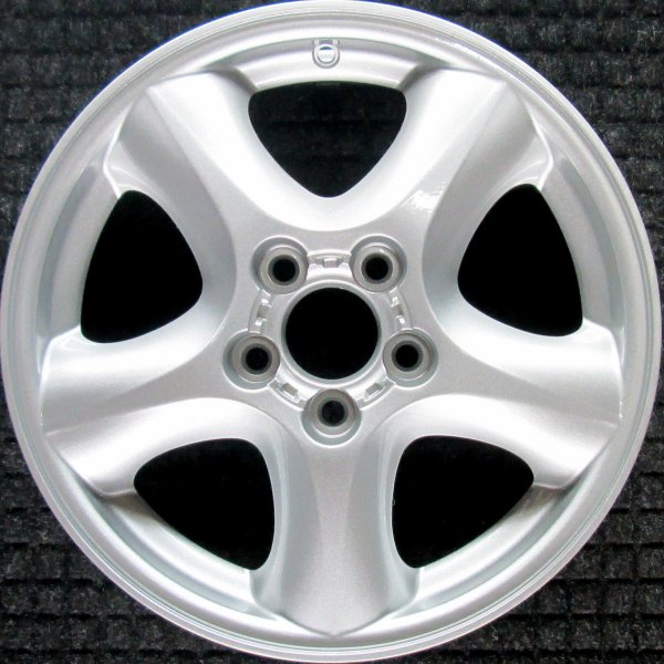 1999, 2000, 2001, 2002, 2003, 2004, 2005, 2006, 2007 Ford Taurus All Silver With Stepped Opening Alloy Wheel (OEM)
