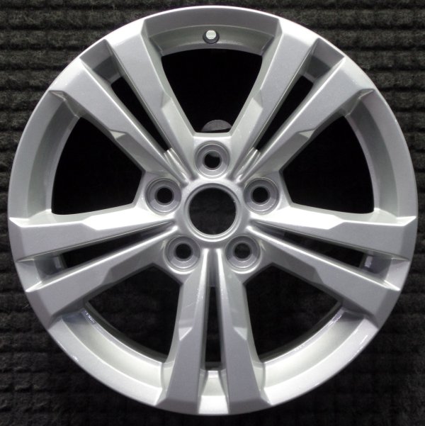 OEM All Silver Alloy Wheel for 2010, 2011, 2012, 2013, 2014, 2015, 2016, 2017 Chevrolet Equinox