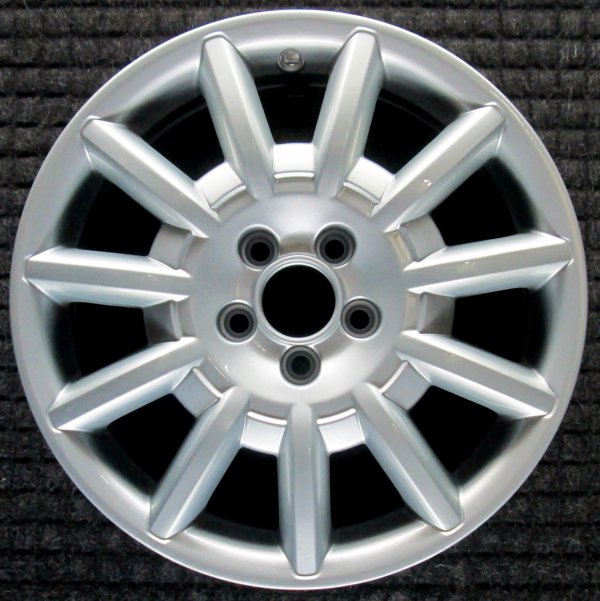 OEM All Silver Key West Alloy Wheel for 2002, 2003, 2004, 2005, 2006, 2007 Volkswagen Beetle
