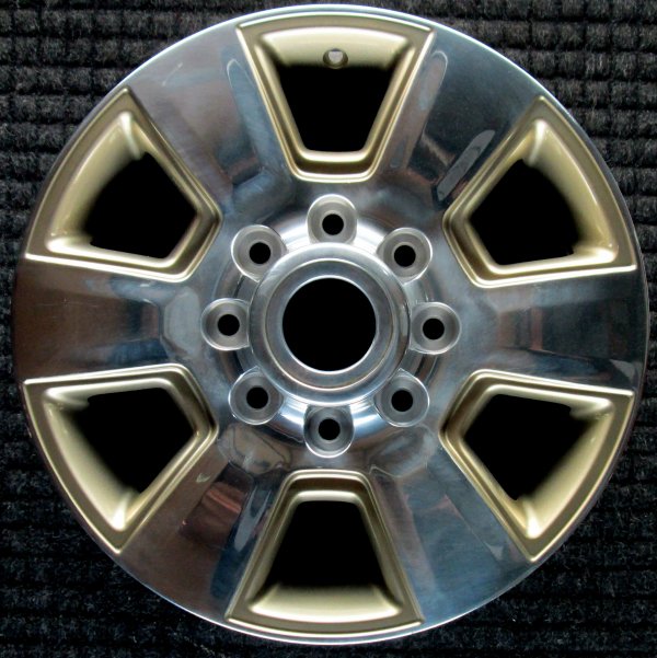 2014, 2015, 2016, 2017, 2018 Ram 2500 Polished w/ Gold Pockets Alloy Wheel (OEM)