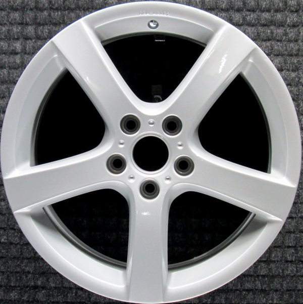 2008, 2009 Volkswagen Rabbit All Silver Goal Silver Alloy Wheel (OEM)