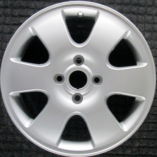 OEM All Silver Alloy Wheel for 2000, 2001, 2002, 2003 Ford Focus