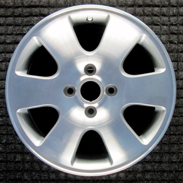 OEM Machined w/ Silver Pockets Alloy Wheel for 2000, 2001, 2002, 2003 Ford Focus