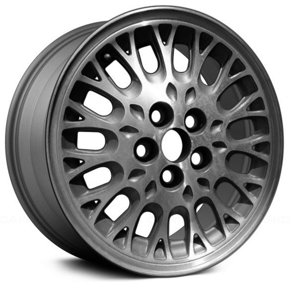 1993, 1994, 1995 Plymouth Voyager Machined w/ Gray Pockets Alloy Wheel (OEM)
