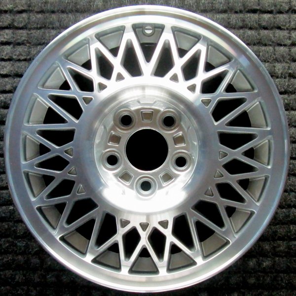 1986, 1987, 1988, 1989, 1990, 1991, 1992, 1993 Ford Taurus Machined w/ Silver Pockets Alloy Wheel (OEM)