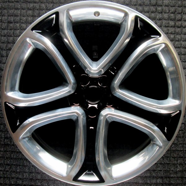 2011, 2012, 2013, 2014 Ford Edge Polished w/ Black Pockets Alloy Wheel (OEM)