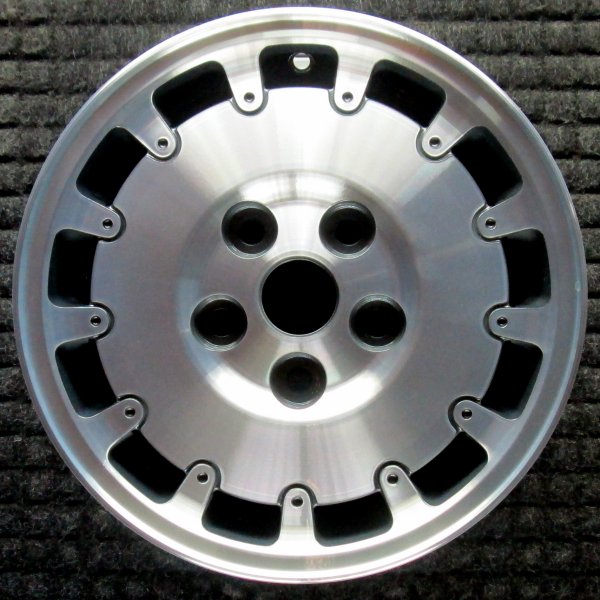 OEM Machined w/ Charcoal Pockets Alloy Wheel for 1995, 1996, 1997 Mazda 626, MX-6