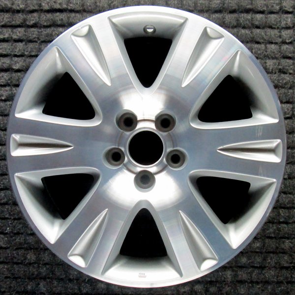 OEM Machined w/ Silver Pockets Alloy Wheel for 2002, 2003, 2004, 2005, 2006 Subaru Baja, Legacy, Outback