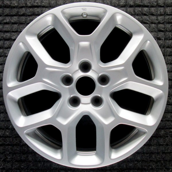OEM All Silver Alloy Wheel for 2015, 2016, 2017, 2018 Jeep Renegade