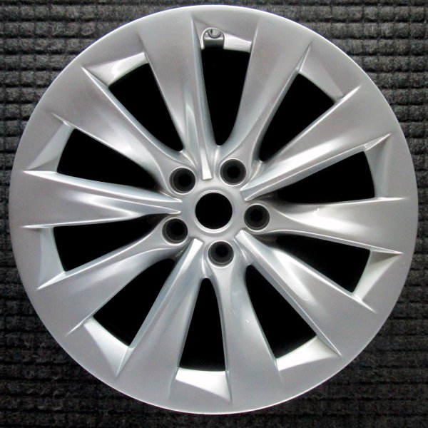 2016, 2017, 2018, 2019, 2020, 2021 Tesla X All Silver Alloy Wheel (OEM)