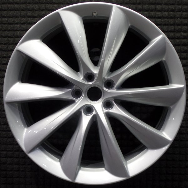 OEM All Silver Alloy Wheel for 2016, 2017, 2018 Tesla X
