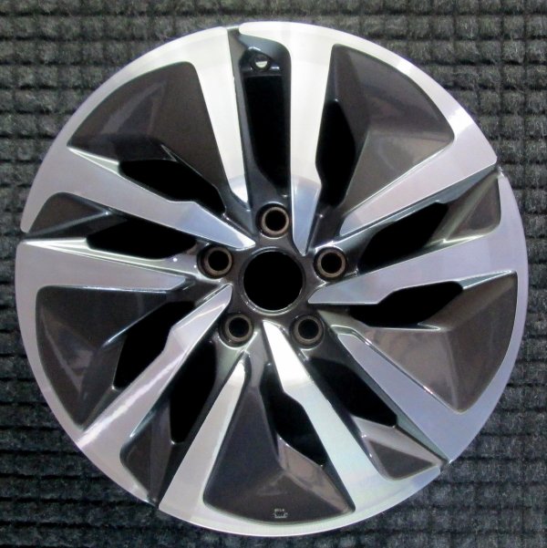 OEM Machined w/ Charcoal Pockets Alloy Wheel for 2018, 2019, 2020, 2021, 2022 Honda Accord