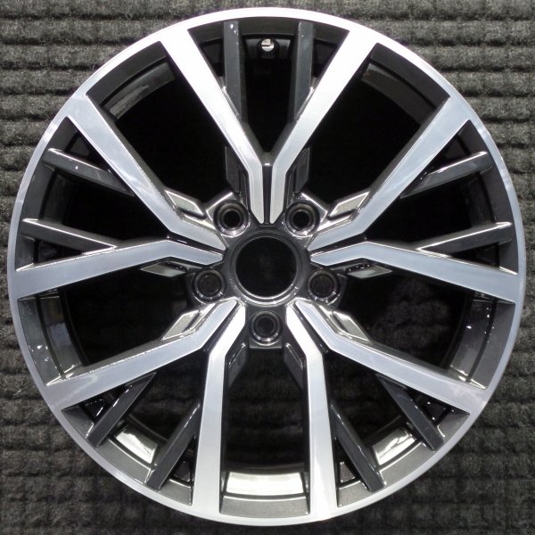 OEM Machined w/ Charcoal Pockets Alloy Wheel for 2018, 2019, 2020, 2021 Volkswagen Tiguan