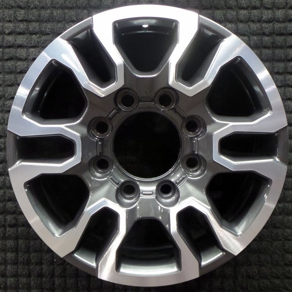 OEM Machined w/ Charcoal Pockets Alloy Wheel for 2015, 2016, 2017, 2018, 2019, 2020, 2021, 2022, 2023, 2024, 2025 Cadillac, Chevrolet, & GMC