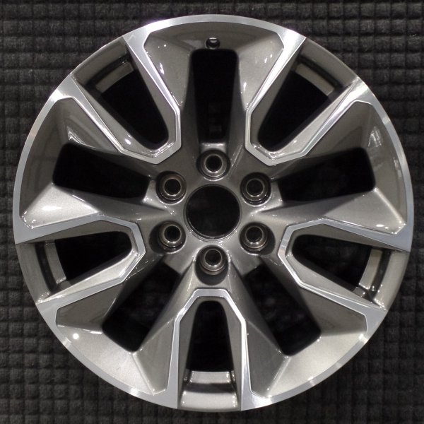 OEM Machined w/ Gray Pockets Alloy Wheel for 2019, 2020, 2021, 2022, 2023, 2024 Chevrolet & GMC