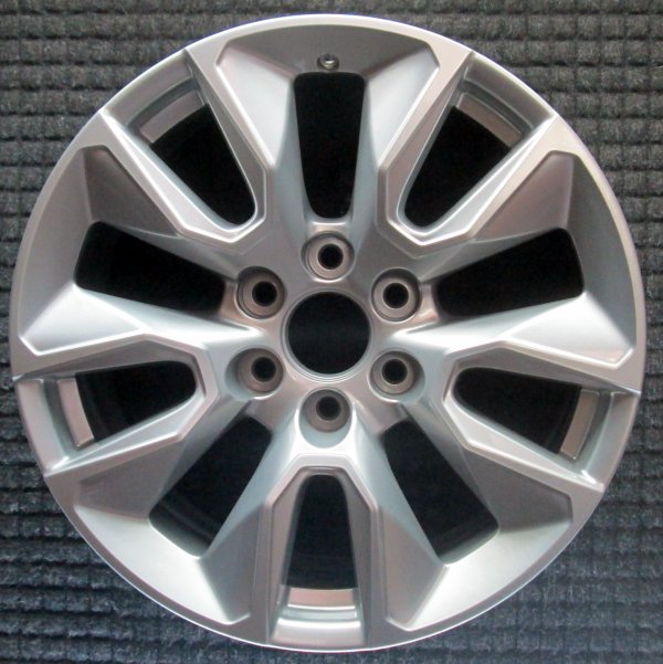 OEM All Silver Alloy Wheel for 2019, 2020, 2021, 2022, 2023, 2024 Chevrolet & GMC