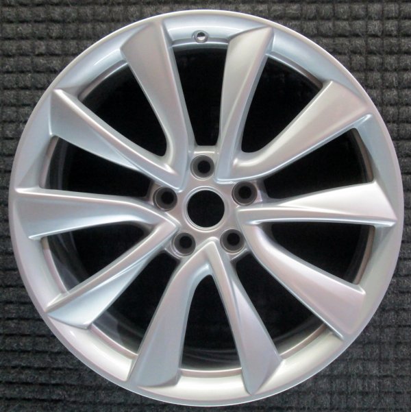 2017, 2018, 2019, 2020, 2021 Tesla 3 All Silver Alloy Wheel (OEM)