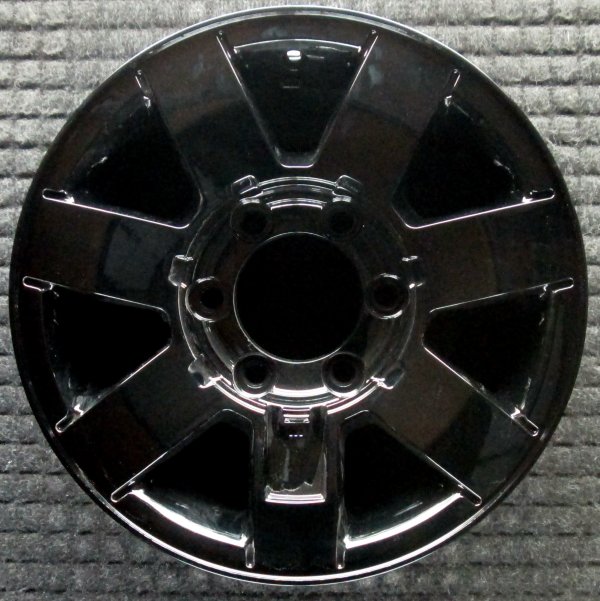 OEM Black Alloy Wheel for 2006, 2007, 2008, 2009, 2010 Hummer H3, H3T