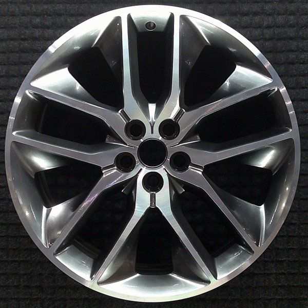 OEM Machined w/ Charcoal Pockets Alloy Wheel for 2015, 2016, 2017, 2018 Ford Edge